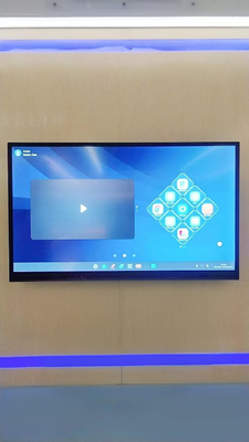 110 pollici IBoard Tavola Bianca Interattiva Touch Screen TV Tavola Bianca Interattiva Con Fotocamera 48MP, Display Touchscreen 4K UHD, Tempo di Risposta 8ms, Android OS, Open App Ecosystem For School Conference