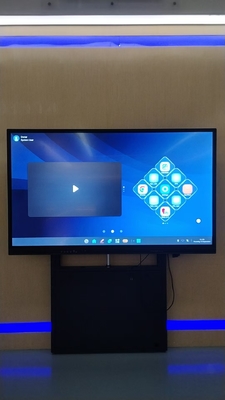 110 pollici IBoard Tavola Bianca Interattiva Touch Screen TV Tavola Bianca Interattiva Con Fotocamera 48MP, Display Touchscreen 4K UHD, Tempo di Risposta 8ms, Android OS, Open App Ecosystem For School Conference