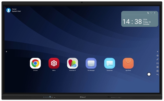 Multi-Touch Screen Stylus supporto 20 punti di contatto Microfono integrato con schermo specchiato Tavola bianca interattiva Android OS