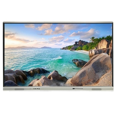 Factory Direct Android 14 Interactive Flat Panel con alto contrasto 1200:1 e velocità del cursore 100 Dot/S 20 Touch Point Supported With Screen Share Interactive Whiteboard