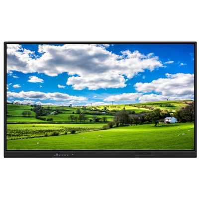 Factory Direct Android 14 Interactive Flat Panel con alto contrasto 1200:1 e velocità del cursore 100 Dot/S 20 Touch Point Supported With Screen Share Interactive Whiteboard