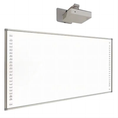 450 D/m2 LED Interactive Whiteboard con altoparlanti 2x 15W e Multi-Touch 40 punti per una collaborazione migliorata