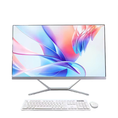Fabbrica OEM 21.5' 23.8' 27' Inch Desktop Monitor con Webcam integrato Tutto in uno Android e Win System con Capacitive Touch