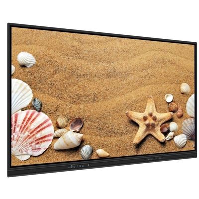 Interactive Flat Panel 75 86 Inch Speaker Android System 13 14 Multi-Touch Screen per applicazioni touch versatili