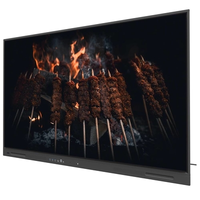 LCD Smart Board 65 75 86 Inch Aggiornamento online Display touchscreen 4K Con strumenti didattici Software per Zoom Teams riunioni uso didattico
