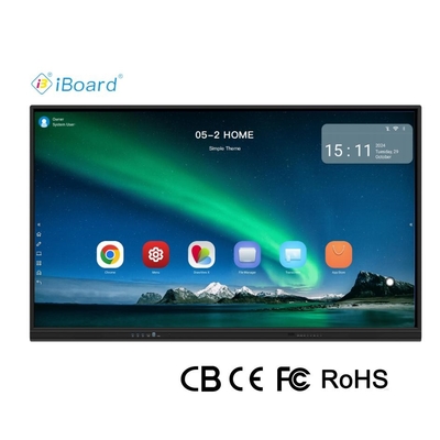 CIboard 65 pollici Smart TV Monitor Blackboard Interattivo Flat Panel Touch Screen con tutto in un unico computer di attrezzature per riunioni