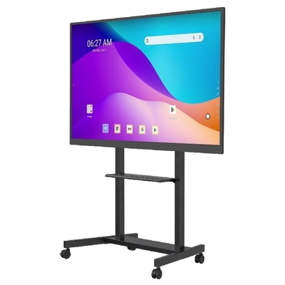 Supporto interattivo su lavagna portatile carrello di trasloco supporto TV intelligente 42-86 pollici