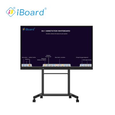 65 75 86 98 110 pollici 4K LCD Smart Board Interattivo Touch Panel Smart Screen per le aule Tavola elettronica Tavola digitale per l'insegnamento