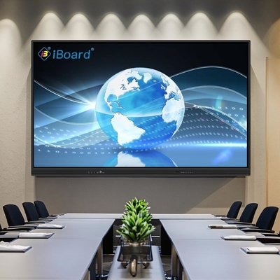 Blackboard intelligente con pannello tattile Android da 75 a 86 pollici con fotocamera e microfono per l'istruzione e la formazione