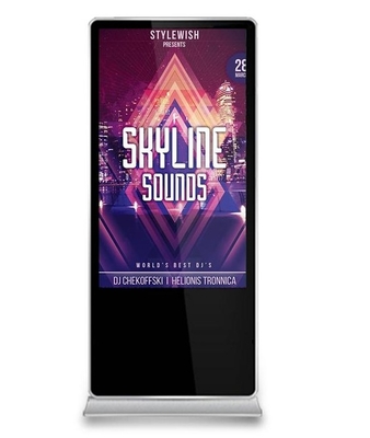 55 pollici touch screen chiosco segnaletica digitale display commerciale pubblicità