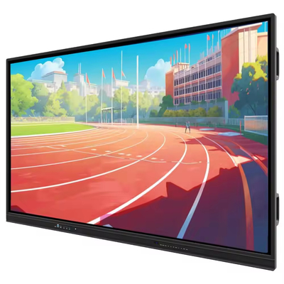 IBoard 55 Inch 4K Interactive Whiteboard EDLA Digital Whiteboard Touch Screen Dual System Interactive Flat Panel per l'istruzione