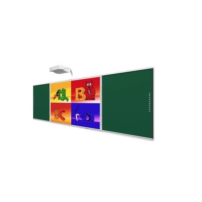 Chalk Writing Supported Smart Whiteboard con sistema PC Android software di lavagna 10-32 Touch Points 86 Inch Screen per l'uso dei media in classe