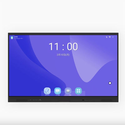 86 pollici Google EDLA Certified Interactive Smart Panel. Android 13 con sistema di godimento integrato. Slot OPS. Fotocamera opzionale e supporto mobile.