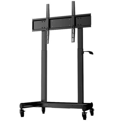 Supporto per TV a pavimento Mobile Supporto ad altezza regolabile per TV a carrello montato per televisore touch screen intelligente interattivo
