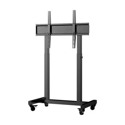 Supporto per TV a pavimento Mobile Supporto ad altezza regolabile per TV a carrello montato per televisore touch screen intelligente interattivo