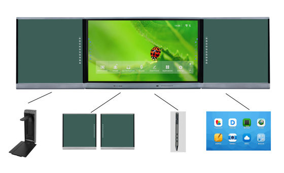 IBoard Factory Wholesale Intelligent Interconnected Recordable Sharable Blackboard Interactive Whiteboard Solution For School Collaborative Brainstorming Stili penna Tavola bianca di scrittura