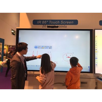 Sperimenta la potenza di un touch screen interattivo con una precisione di 2 mm 15W*2 o 20W*2