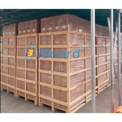 Produttore IBoard Lavagna interattiva da 75 pollici Smart Board Pannello piatto interattivo intelligente Schermo tattile digitale intelligente a doppio sistema per l'insegnamento scolastico e l'ufficio