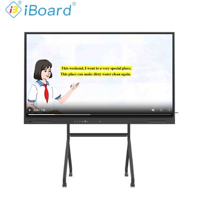 4K UHD Interactive Flat Panel Smart TV da 55 pollici con sistema Android aggiornato