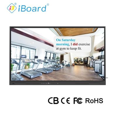 65 pollici 4K UHD interattivo Smart TV a pannello piatto con nuovo sistema Android attrezzature per riunioni di ufficio in classe