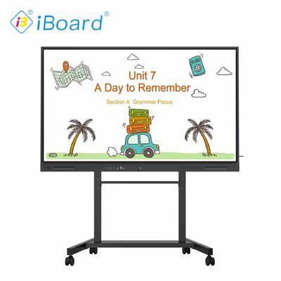 Ai Funzione 75 Inch 4K Risoluzione Interattiva Flat Panel Smart TV con Nuovo Sistema Android attrezzature Per riunioni di ufficio in classe