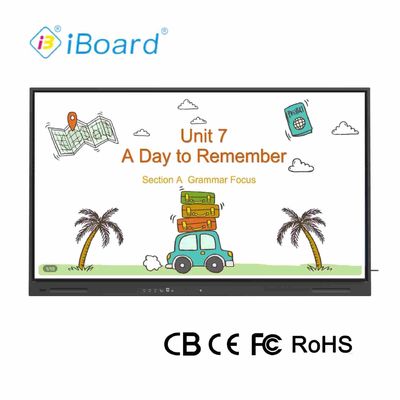 Ai Funzione 75 Inch 4K Risoluzione Interattiva Flat Panel Smart TV con Nuovo Sistema Android attrezzature Per riunioni di ufficio in classe