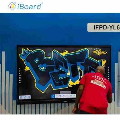 Sistema operativo Android 14 Touch Screen Classroom Board con interfaccia USB A e facile installazione