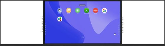 iBoard Factory Android 14 8+128G Interactive Flat Panel Con Alto Contrasto 1200:1 E Velocità del Cursore 100 Dot/S 20 Touch Point Supported With Screen Share Interactive Whiteboard