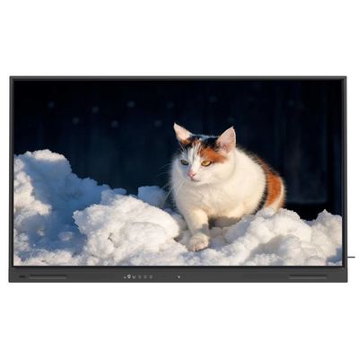 IR Interactive Whiteboard 450 nits 86 Inch Android 14 Touch Wifi VGA DP USB Cloud Resources Smart TV Monitor Per uso in ufficio universitario