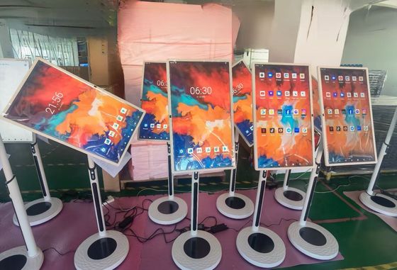 Interattivo regolabile 27 32 pollici touch screen Tablet Kiosk 50000 ore di servizio ore e 180 gradi di rotazione per trasformare il vostro business e di intrattenimento al livello successivo