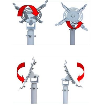 Manicotto per proiettore Montaggio del soffitto universale per proiettore laser Intervallo regolabile 60 ~ 95 cm