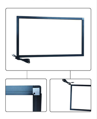 Infrarossi touch frame iBoard 55 65 75 86 pollici per TV domestica Smart Monitor Chiosco Segnaletica digitale con connessione USB Per ufficio scolastico