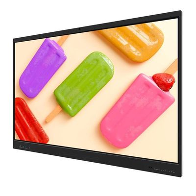 Infrarossi touch frame iBoard 55 65 75 86 pollici per TV domestica Smart Monitor Chiosco Segnaletica digitale con connessione USB Per ufficio scolastico