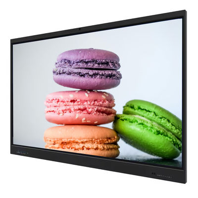 IBoard 75 pollici 4K EDLA Interattivo Pannello Piatto Smart Touch Screen Android Sistema Windows Con Software Per Le riunioni in classe