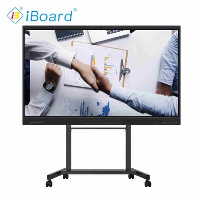 Smart Board con telecamera e microfono integrati per riunioni e insegnamenti