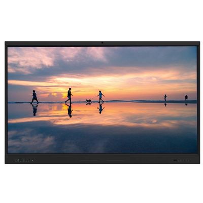 Pannello piatto interattivo 98 pollici Android OPS PC i7 USB TYPE-C HDMI Wifi RS232 Software lavagna Strumenti didattici per didattica online riunioni d'ufficio