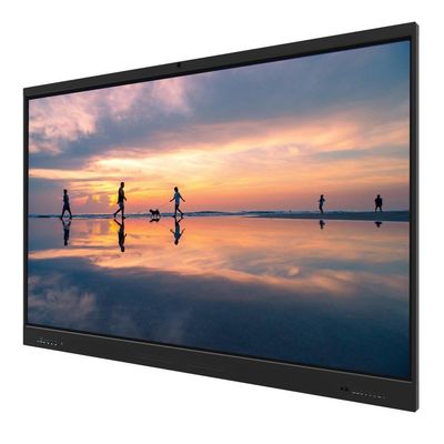 Pannello piatto interattivo 98 pollici Android OPS PC i7 USB TYPE-C HDMI Wifi RS232 Software lavagna Strumenti didattici per didattica online riunioni d'ufficio