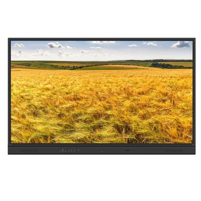 Lavagna interattiva LCD da parete da 75 86 pollici con 2 altoparlanti da 15 W, subwoofer opzionale e fotocamera e microfono integrati opzionali, sistema PC Android