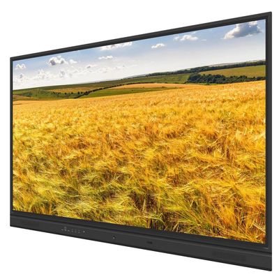 Lavagna interattiva LCD da parete da 75 86 pollici con 2 altoparlanti da 15 W, subwoofer opzionale e fotocamera e microfono integrati opzionali, sistema PC Android