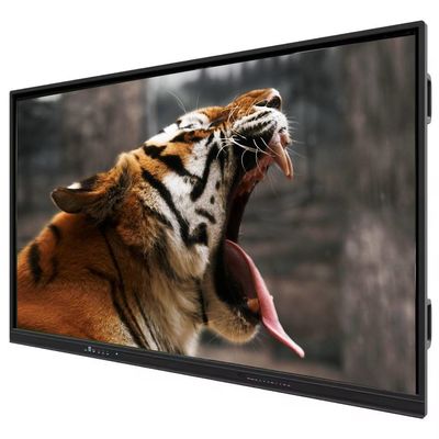 Pannello piatto interattivo da 65 pollici con touchscreen a infrarossi e 3 GB di RAM