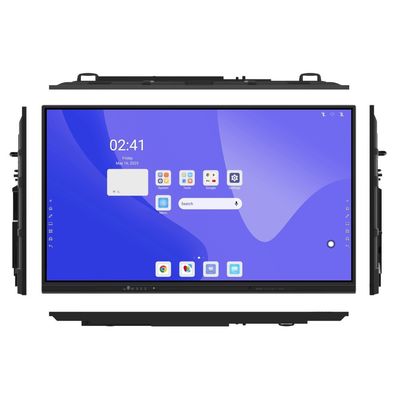 Fabbrica all'ingrosso Infrarosso Interattivo Tavolo Bianco Con Connessione HDMI USB Disegno personalizzato Interattivo Display a pannello piatto Smart Touch Board Tavolo bianco con funzione AI Per la riunione della conferenza di istruzione