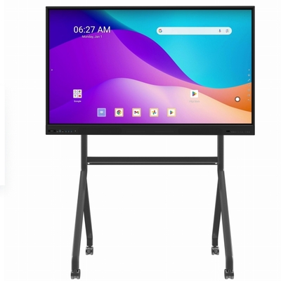 Supporti TV mobili di buona qualità per lavagna interattiva adatti per Smart TV da 55/65/75/86 pollici, carrello mobile