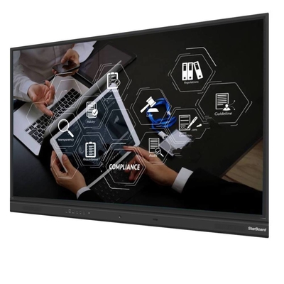 Display 75 pollici 16,7M Colori Interattivo Touch Screen Monitor Con 50 Punti 4+32G/8+128G RAM e ROM opzionali per la scuola di insegnamento Università all'ingrosso