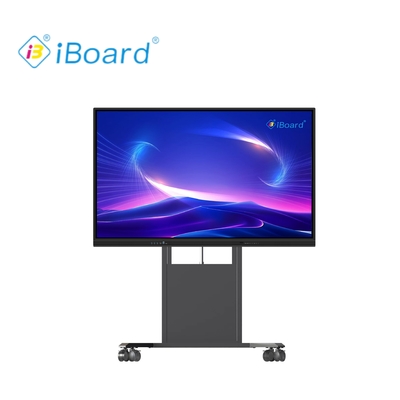Monitor touch screen interattivo da 55 pollici con funzione AI aggiornata per sala riunioni intelligente