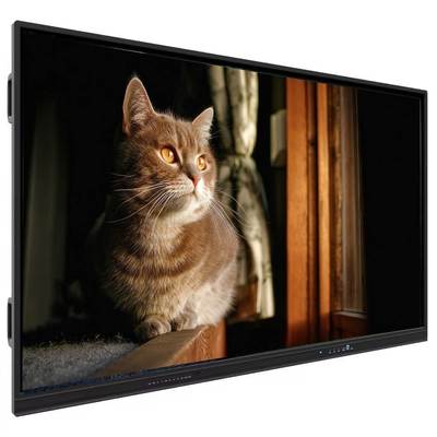 Produttore IBoard Lavagna interattiva da 75 pollici Smart Board Pannello piatto interattivo intelligente Schermo tattile digitale intelligente a doppio sistema per l'insegnamento scolastico e l'ufficio