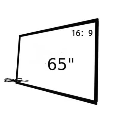 Cornice touch a infrarossi 32 43 49 55 65 75 pollici 40 punti touch a infrarossi con connessione USB per chioschi digitali, totem, monitor TV