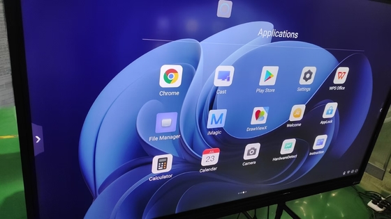 19 anni di fabbrica all'ingrosso infrarossi touch 20 punti di contatto monitor touch screen interattivo basso consumo energetico 178° angolo di visione Android integrato 14 lavagna interattiva attrezzatura scolastica