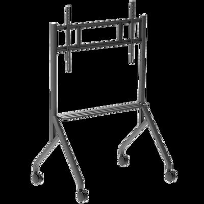 Supporto mobile con rotelle per schermi touch Smart TV IFPD da 55 65 75 86 pollici