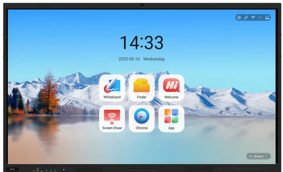 Lavagna interattiva iBoard da 86 pollici Smart flat panel per Conferenze e Istruzione
