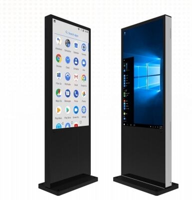 PC a 55 pollici di vittoria del IR PCAP del standee di Android del chiosco del touch screen per l'annuncio pubblicitario dell'ufficio del supermercato